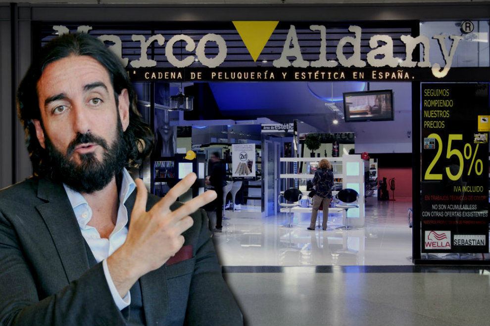 Marco Aldany, 4.000 profesionales en 400 establecimientos.