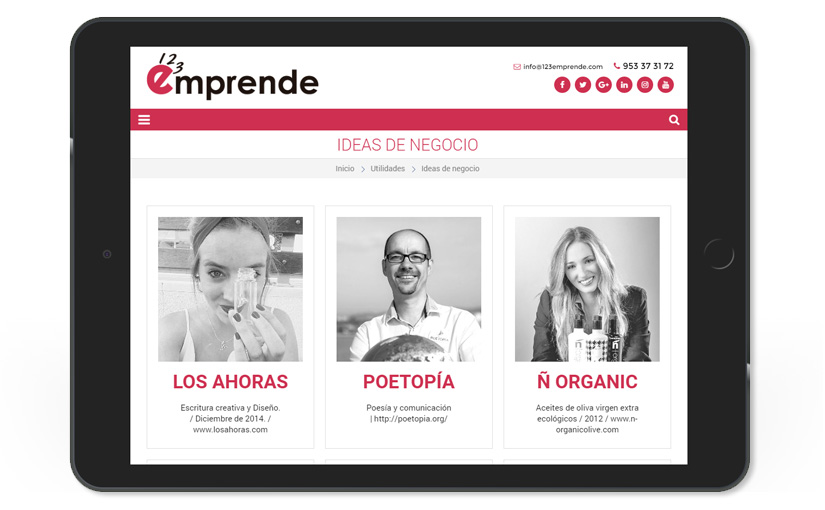 Nace 123emprende, una plataforma de información y asesoramiento para emprendedores