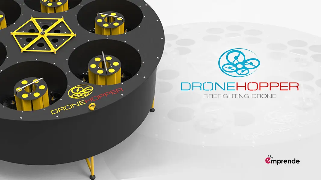 Drone Hopper, drones para extinción de incendios | Emprende